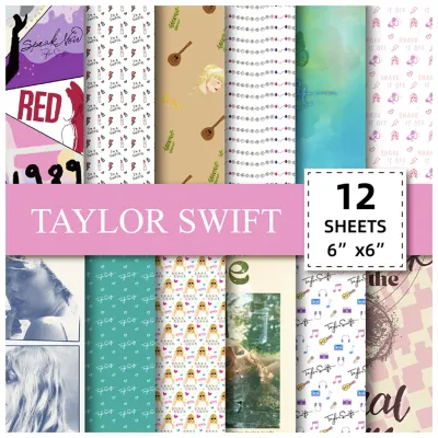 กระดาษตกแต่ง Scrapbook Paper Pad สมุด สแครปบุ๊ค DIY by mimisplan