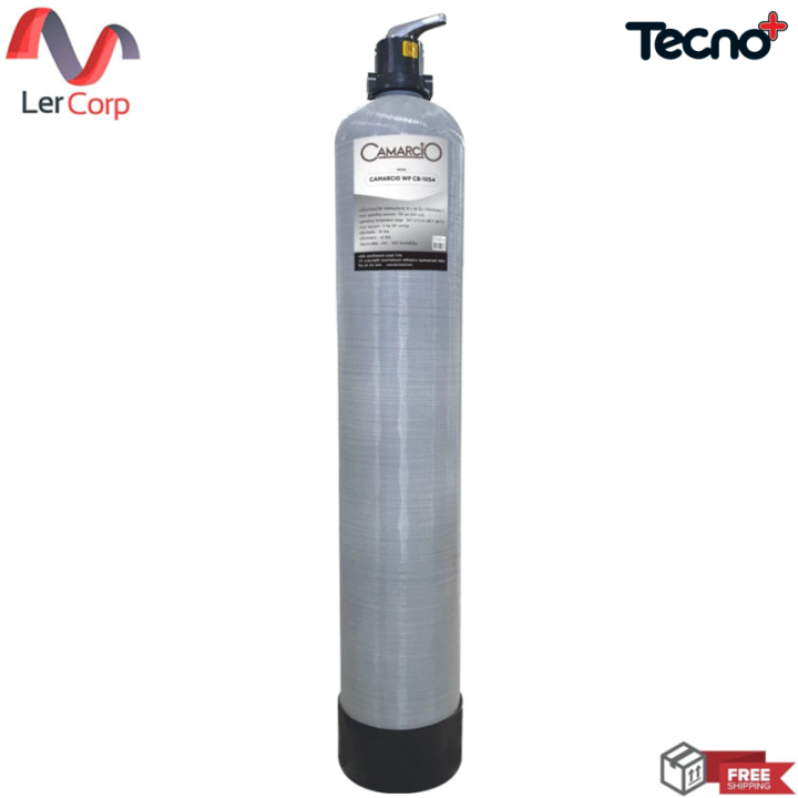 Tecno CAMARCIO WP CB-1054 เครื่องกรองน้ำใช้ ถังไฟเบอร์