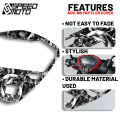 HONDA CLICK V3 GAUGE PANEL COVER GARNISH PROTECTOR FOR CLICK V3 MOTORCYCLE 1PC SPEEDMOTO C-9167 F-9690. 