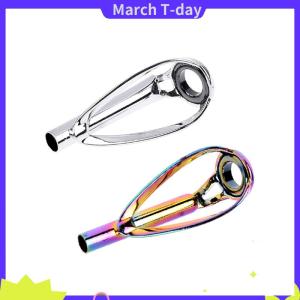 March 1 cái Sliver cầu vồng Top tip hướng dẫn vòng miễn phí của rối cho quay cần câu cá Phụ Kiện Câu Cá