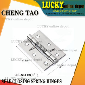 SELF CLOSING SPRING HINGES CT-83112/CT-83113