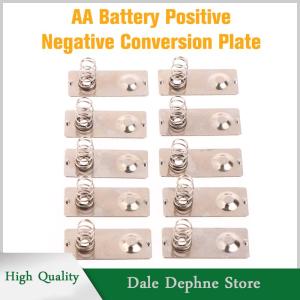 [Dale Dephne] 10Pcs 27x11.6mm AA Battery Positive Negative Conversion Spring Contact Plate For The 5th Battery AA Battery Spring