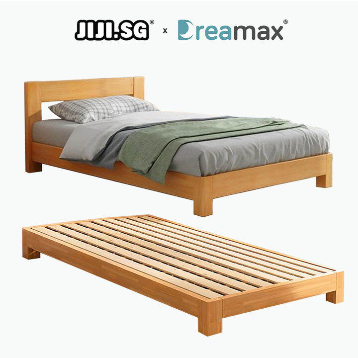 (JIJI.SG X DREAMAX) SJODIN Bed Frame (On-Site Installation) - Single ...