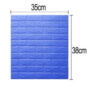 3D Foam Brick Wallpaper for Living Room Home Decoration 38X35cm Wall Stickers Brick Modern Faux White Brick Wall Paper Self Adhesive Waterproof Wallpaper Brick
