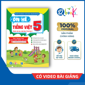 Sách - Ôn hè - Tiếng Việt 5 (Lớp 5 lên 6) - Chương trình mới (Qbooks)