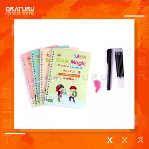 sank magic buku belajar anak menggambar berhitung menulis membaca dan menggambar 3+