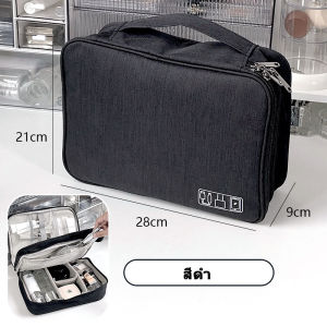 กระเป๋าเครื่องสำอางค์ช่างสี่เหลี่ยมผืนผ้า กระเป๋าช่างแต่งหน้า กันฝุ่น กันน้ำ ขนาดพกพา กระเป๋าใส่ของอเนกประสงค์