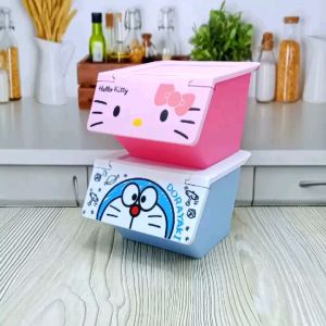 Tempat Serbaguna Bumbu Laci Hello Kitty & Doraemon Ori Sanrio