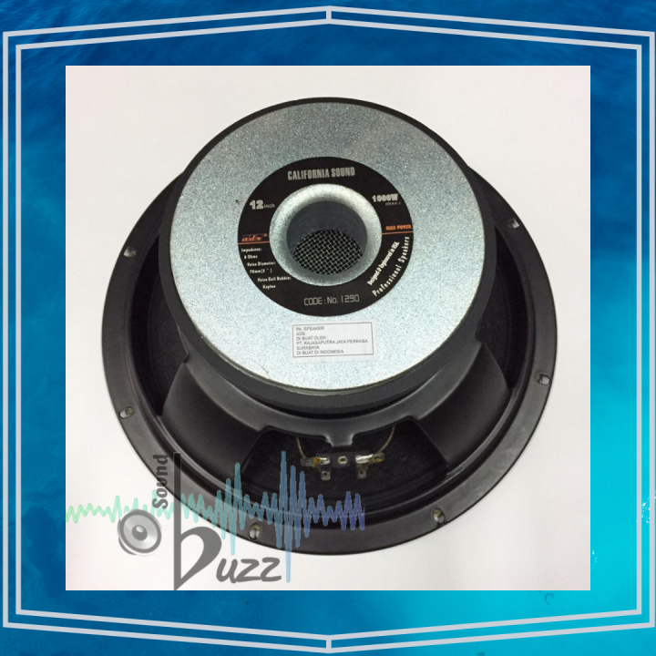 1000 Watt Speaker Ads 12 Inch Full Range Professional Speaker ADS