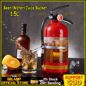 1.5L Fire Extinguisher Shape Liquor Dispense Wine Spirits Beer Barrels Beverage Liquor Bar Accessory Beer Wine Drink Dispense
