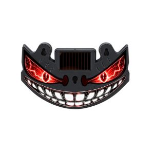 TUO29 Suction Cup Mount Solar Demon Eye Light Suction Cup Installation Blinking Moving Eyes Vehicle Signal Lights Safety Signal Lamp Flashing Car Ambient Light Car Roof Decoration