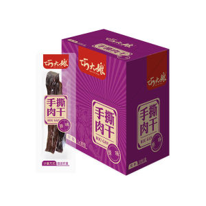 Qiao Daniangs Hand Teared Dried Pork Spicy Cumin Spicy Duck Dried Pork Hunan Special Snacks 30 Small Packets