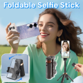 Foldable Selfie Stick Quadruped 360 Degree Rotating Mini Selfie Stick Bluetooth Anti-Shake Phone Holder Vlog Shooting TikTok. 