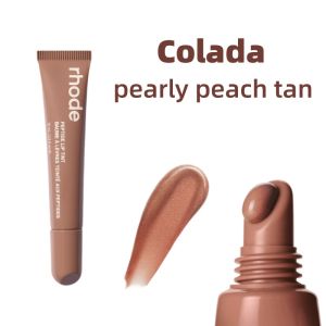 Rhode peptide lip tint 10ml The tinted lip layer Ribbon/Raspberry Jelly/Toast/Espresso /Shortcake/Peach Pit/Salty Tan /Guava Spritz
