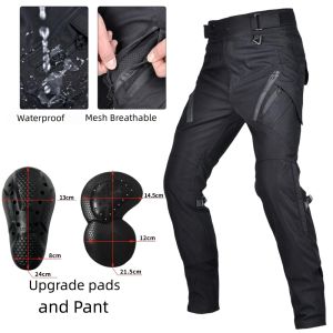 มอเตอร์ไซค์ฤดูกาลป้องกันการกระแทกกางเกงขายาวเอวสูงเอวยางยืดสวมใส่สบายไม่อึดอัด