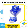 COMBANTRIN TABLET OBAT CACING DENGAN KANDUNGAN PIRANTEL PAMOAT - 1 STRIP 2 TABLET. 