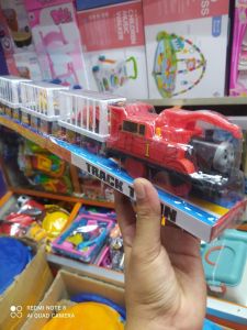 Mainan Kereta Api Cepat berlampu - Mainan Edukasi Kereta Api cocok buat kado ulang tahun