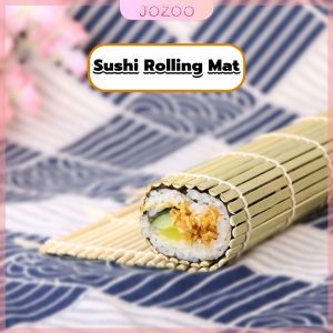 Jozoo Sushi Rice Rolling Roller Bamboo DIY Maker Sushi Mat Cooking Tools 24cmX24cm