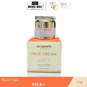 Face Silk - Kem Face Lụa Sica White (25g) Chính Hãng Dưỡng Trắng Chuyên Sâu Ngừa Mụn Mờ Thâm