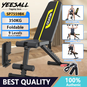 【100% Official Authentic】Adjustable weight bench press foldable exercise bench，13 Levels dumbbell bench，Fitness bench for whole body tilt practical exercise bench strength training bench for home gym Bench