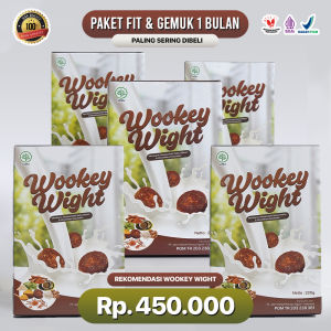 Wookey Weight - Susu Penambah Berat Badan Paket Isi 5 Box