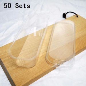 [50 PCS] Mini Loaf Deli Container for Desserts (Mousse Container)