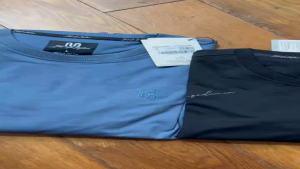 Áo nỉ da cá ISW001W3 bo gấu dáng suông chất cotton pha