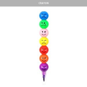 Stackable Pencil Crayon Pencils Cute Stationery Kid Birthday Doorgift Student Reward Gift Alat Tulis