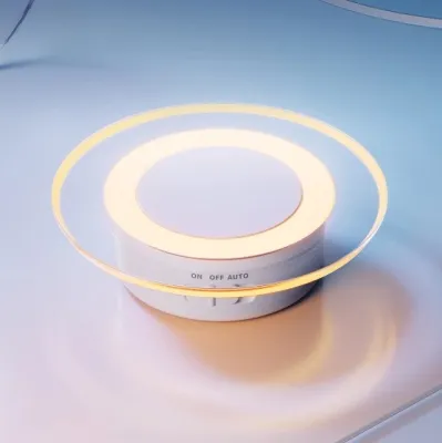 Dycorra LED Designer Motion Sensor Night Light Long Lasting 120 Days USB Rechargeable Wireless Magnetic Wall Lamp Cabinet Bedroom Corridor Wardrobe
