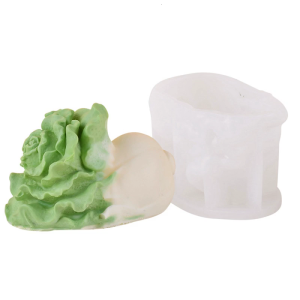 แม่พิมพ์ทำเค้กซิลิโคนที่ปลอดภัยวัสดุสำหรับอบผักตามธีมศิลปะอุปกรณ์อบผักแบบง่ายสำหรับพ่อครัวที่บ้าน