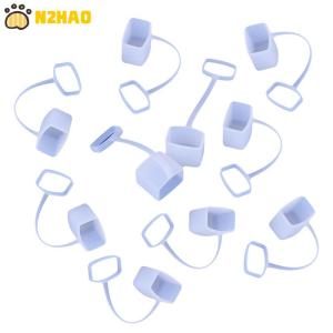 【N2HAO】 5 10 PCS Coffee Syrup Pump Tip Cap Covers Pourer Cap Syrup Covers Caps Silicone Fits For Syrup Pump Pour Dispenser