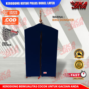 PROMO!!! Krodong Dobel Layer Polos Penutup Sangkar Kotak No1 No 2 No 3 Eka Jaya Bahan Tebal