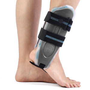 Velpeau Ankle Stabilizer Brace for Sprain Ligament Injury (Grade 1 to 2) Tendonitis Adjustable Stirrup Ankle Support Splint for Women and MenReversible Left & Right FootsOne Size
