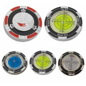 SERAPHYXO Ball Marker Golf Tools Leveler High Precision Training Tool Golf Spirit Level Golf Putting Easily Use Golf Slope Meter Gift For Golfers