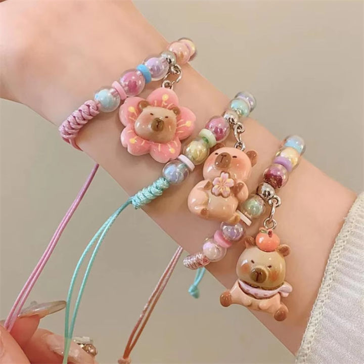 Cartoon Bracelets for Couples Best Friend Adjustable Adorable