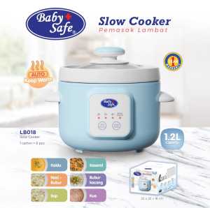Baby Safe Slow Cooker LB018- 1.2 L  BPA FREE Auto Keep Warm