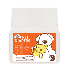 EGG Pet Disposable Diapers 12/10pcs Male & Female Fast absorption dog Diapers cat Diapers