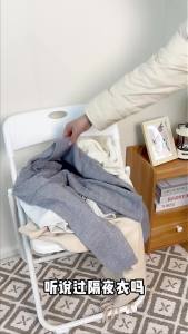 Weiliang Multifunctional Coat Rack Floor Cream Laundry Rack Floor Clothes Rack Movable Coat Rack Bedroom Storage Rack