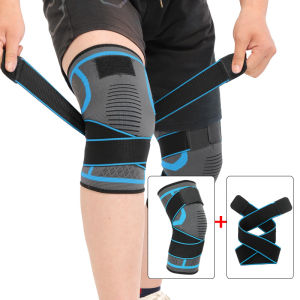 Sports Compression Knee Brace for All Seasons  Cycling  Outdoor Sports Enthusiasts  Men and Women  Basketball  Fitness  Weightlifting  Running  Mountaineering  Safe Non-Slip Design