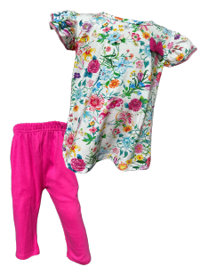 SET BAJU BUDAK PEREMPUAN SIZE 1-3 TAHUN GIRLS LEGGINGS SETS SET LEGGING BUDAK 100% COTTON LEGGINGS BUDAK BRAND SDM