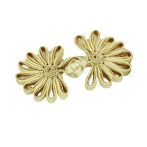 Chinese Traditional Button Sewing Crafted Frog Buttons Sew On for DIY Handcraft Cheongsam Embellishment