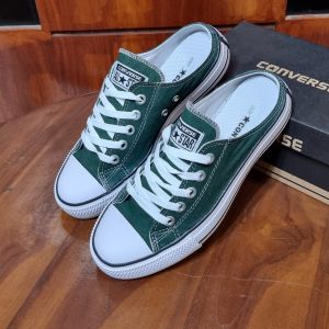 SEPATU SELOP BUSTONG Pria wanita flat kasual loafers kanvas import murah kekinian korean style viral
