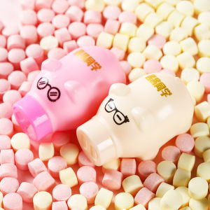 [Ngộ nghĩnh đáng yêu] Combo 300g Kẹo viên sữa chua hoạt hình/Kẹo sữa chua Sissi chú heo con dễ thương