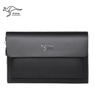FE Satch Kangaroo Mens Clutch Mens Pas Lock Anti-Theft Handbag Waterproof Wear-Resistant Small Handbags