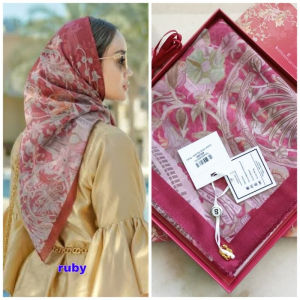 Buttonscarves Dubai Series 2 & 1 Voile Square New Limited-Edition