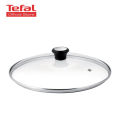 Tefal Glass Lid (24cm) 280975N (Kitchen tools & Gadgets, Stainless steel rim, Steam vent lid, Bakelite knob). 