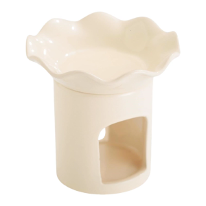 Essential Oil Burners Tealight Holder Ceramics Flower Design Aromatherapies Diffuser for Home Office Decoration