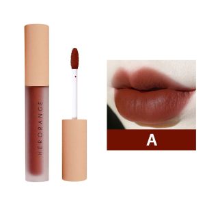 HERORANGE Lipstik Velvet Matte Korea Lip Glaze Ringan Tahan lama Tahan air-GY