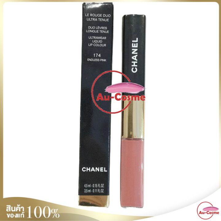口紅 CHANEL LE ROUGE DUO ULTRA TENUE 174 全新CHANEL香奈兒雙頭唇釉Le Rouge Duo Ultra Tenue 174 endless