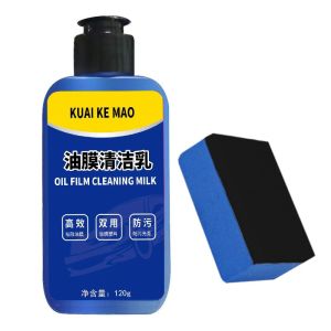 Glass Polish Glass Oil Film Remover Cleaner Pembersih Pengilap Kaca Cream Pembersih Jamur Kaca Mobil